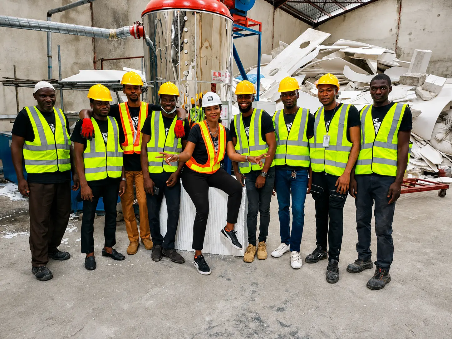 Moulding Technologies workshop team